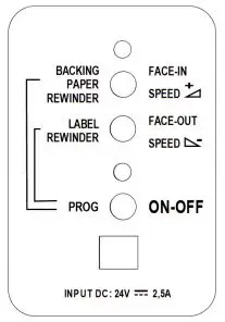 EPSON C6000P Color Inkjet Label Printer User Manual - Label rewinder
