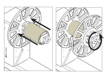 EPSON C6000P Color Inkjet Label Printer User Manual - Remove the additional support and the outer disk