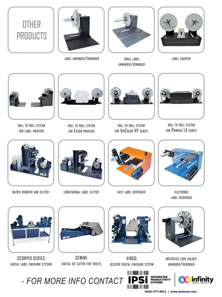 EPSON C6000P Color Inkjet Label Printer User Manual - smart solutions for the labeling industry