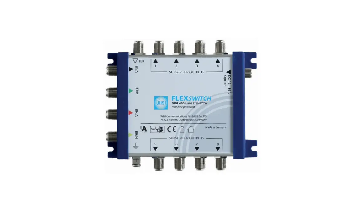 Wisi Drr 05xx Flex Switch Multiswitch Instruction Manual