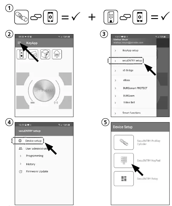 BURG-WACHTER-secuENTRY-7711-Keypad-fig-5