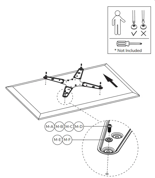 Neomounts-FPMA-C340D-BLACK-Monitor-ceiling-mount-fig-8