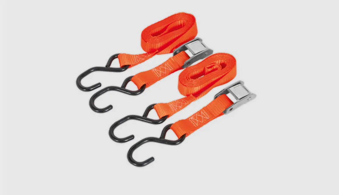 Sealey Td05025cs Polyester Webbing Cam Buckle Tie Down With S-hooks User Guide Sealey Td05025cs Polyester Webbing Cam Buckle Tie Down With S-hooks User Guide