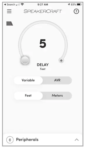 SPEAKERCRAFT HRSi Subwoofer - Delay
