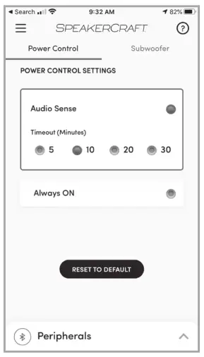 SPEAKERCRAFT HRSi Subwoofer - Using Auto EQ1