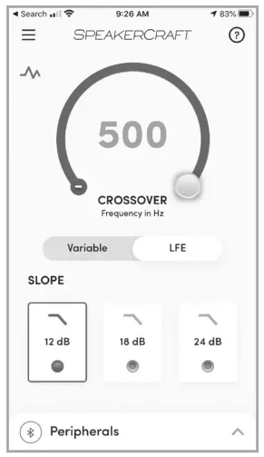 SPEAKERCRAFT HRSi Subwoofer - fig4