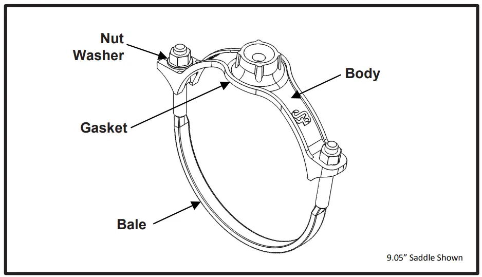 Smith Blair 311 Service Saddle Single Bale - fig
