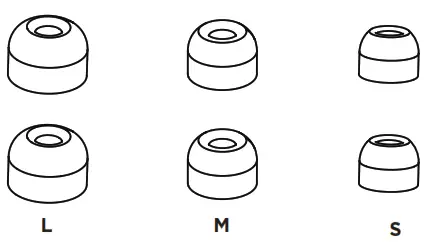 motorola MOTO BUDS 250 True Wireless Bluetooth Earbuds - Fitting