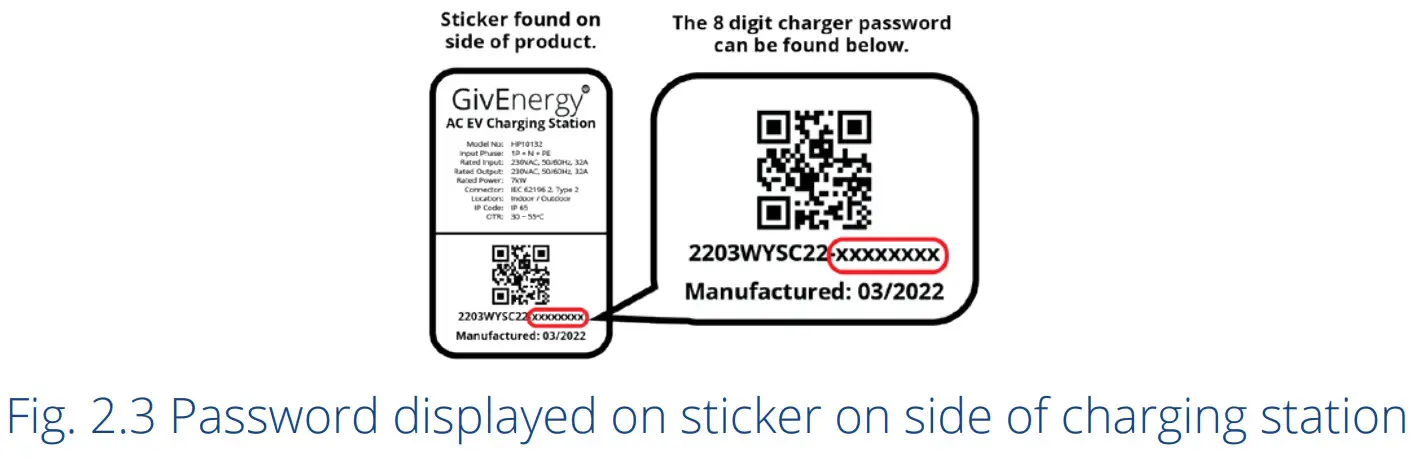 GivEnergy GivEV 7kW EV CHARGER - WiFi hotspot