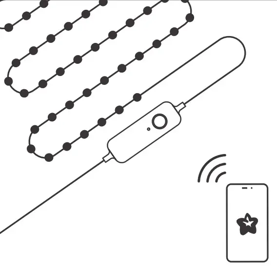 TWS600STP-GUS GENERATION II Smart Light String 600 LED RGB - home 2