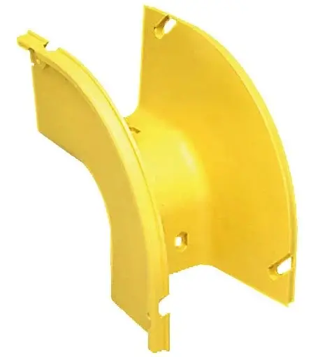 FGS-DH9E-F FiberGuide Metal Split Cover 90 Degree Elbow product-img