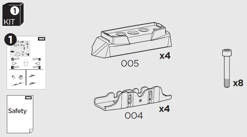 THULE 187019 Roof Rack 01