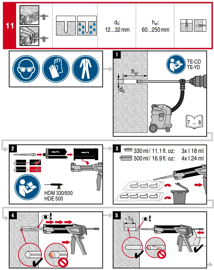 HILTI HIT-RE 100 Injectable Mortar - 29