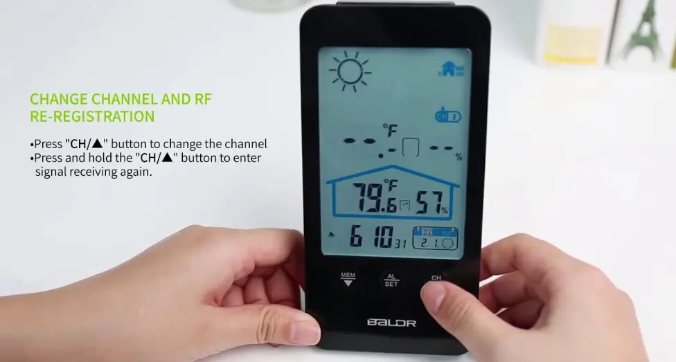 Baldr B0201wst2h2 Weather Station With Thermometer And Humidity User Manual Baldr B0201wst2h2 Weather Station With Thermometer And Humidity User Manual