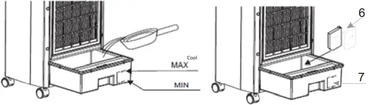 ADLER AD 7915 Portable Air Cooler B