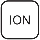 Control panel Activate the ionizer