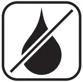 Low water indication symbol