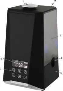 Wood s WHU600 Ultra Sonic Humidifier FIG A