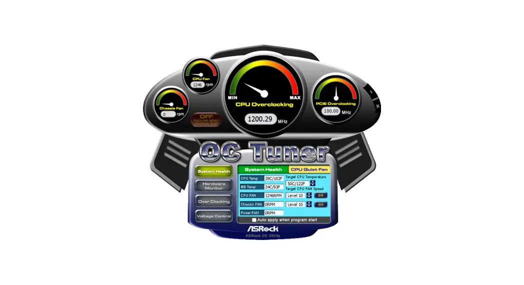 Asrock Blazing Oc Tuner User Guide