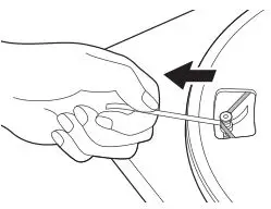 Automatic Wireless Turntable AT-LP60XBT - Remove the red ribbon from the belt