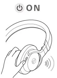 Automatic Wireless Turntable AT-LP60XBT - Set your Bluetooth to pairing