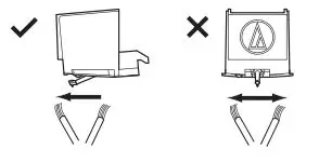 Automatic Wireless Turntable AT-LP60XBT - Stylus tip