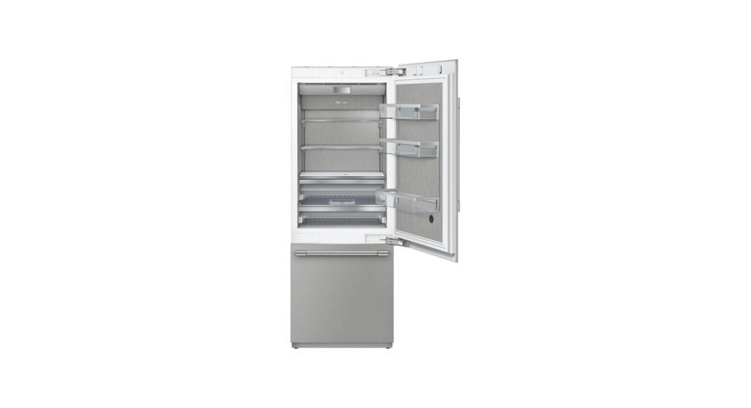 Thermador T30ib905sp 30 Inch Panel Ready Built-in Bottom Mount Smart Refrigerator Instruction Manual