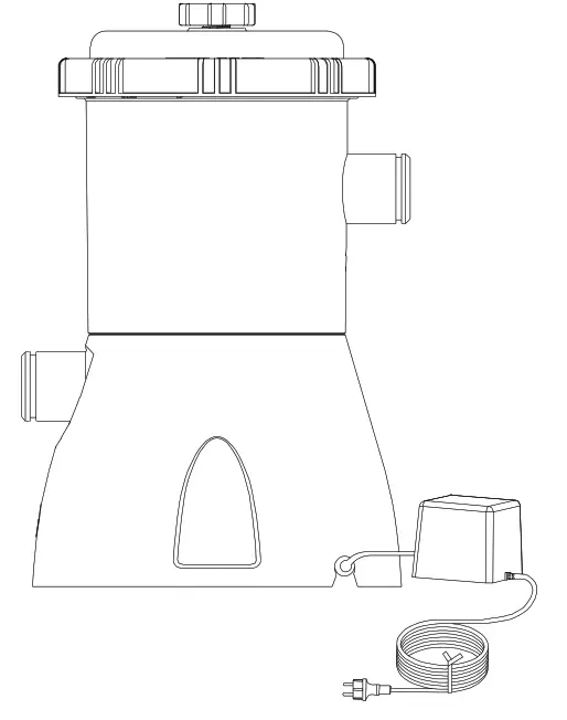 HP Above Ground Pool Filter Pump User Manual