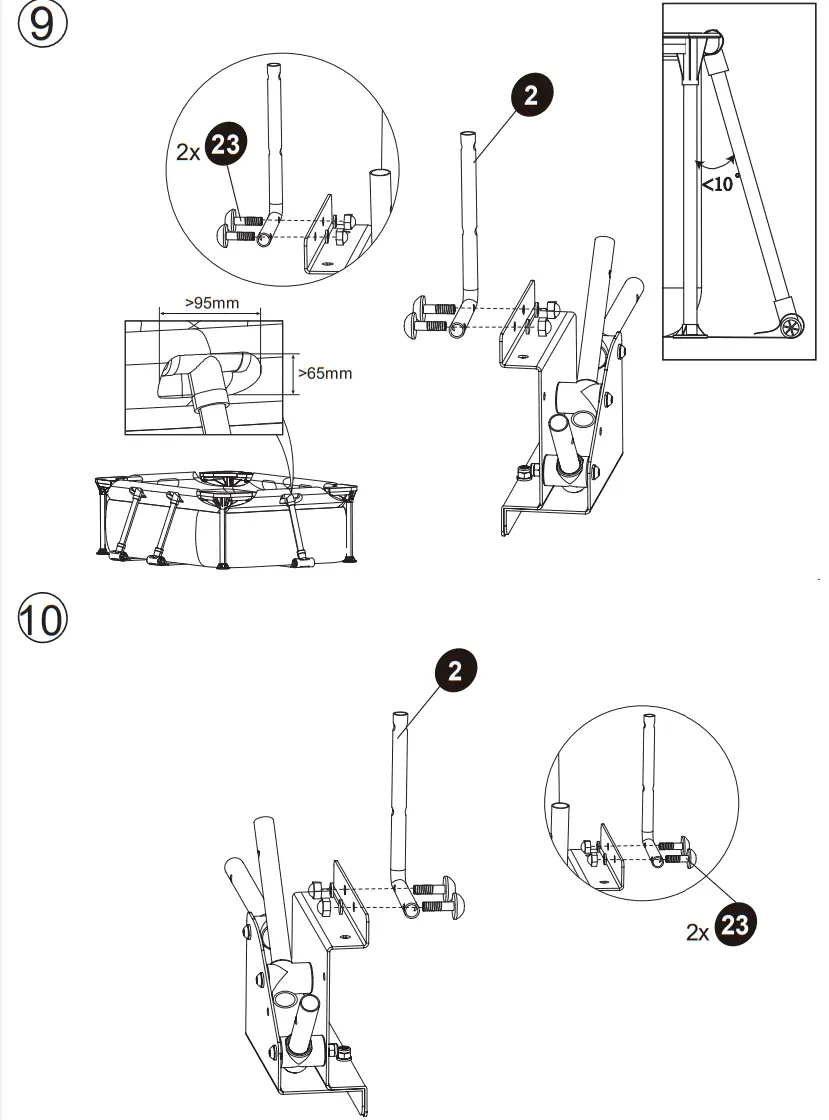 avenli 29P414DE 16 HP Above Ground Pool Filter Pump - Fig17