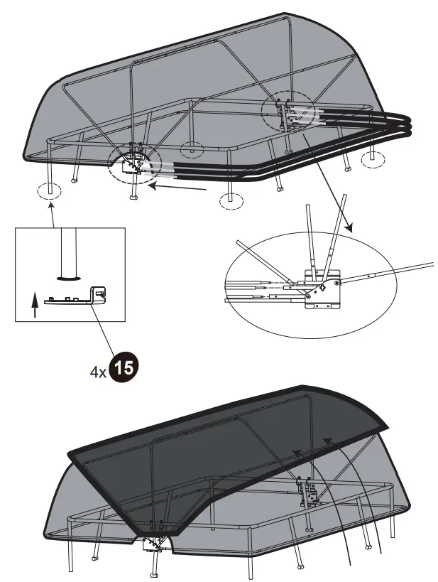 avenli 29P414DE 16 HP Above Ground Pool Filter Pump - Fig30