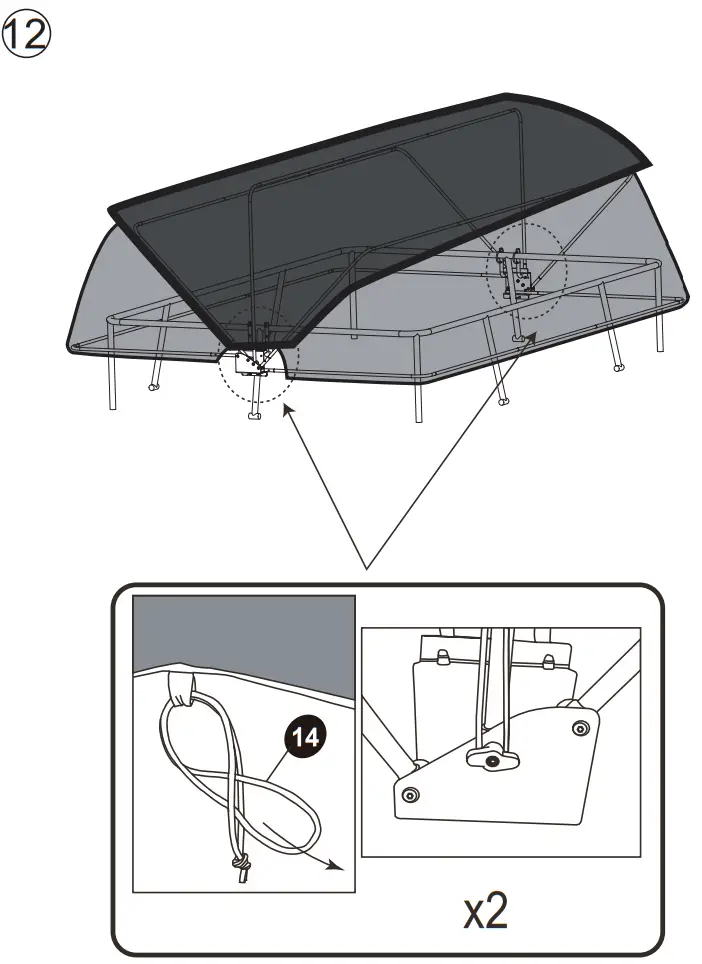 avenli 29P414DE 16 HP Above Ground Pool Filter Pump - Fig32