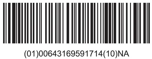 Medtronic MiniMed Reservoir 3 0ml - barcode