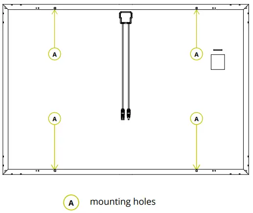 Bolt-mounted PV modules