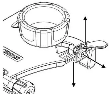CARSON MP-842IS Monocular with Smartphone - Alternatively