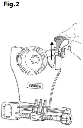 CARSON MP-842IS Monocular with Smartphone Fig.2 -
