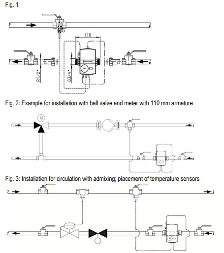 SIEMENS WSx6 Ultrasonic Heat and Cooling Meter 1