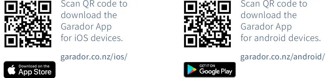 Garador Genius Opener Smart Phone Control App 3