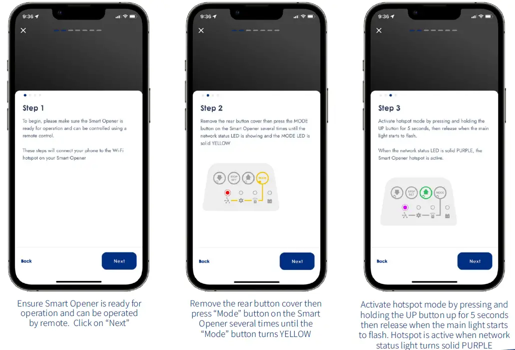 Garador Genius Opener Smart Phone Control App 5