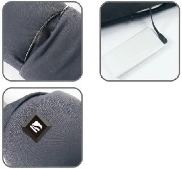 insportline 24101 Heated Travel Cushion - fig