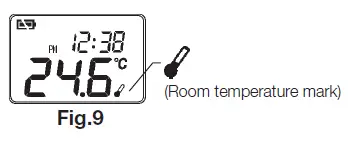 Room temperature mark