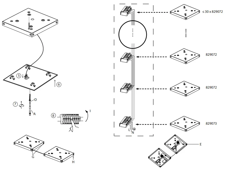 Paul Neuhaus 6611 Universe LED Ceiling Light - Figure 3