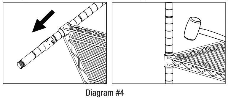 HDX HD184872-DDCPS Dual Duty 5 Shelf Storage Unit - Figure 7