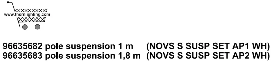 MOUNTING OPTIONS B ONLY