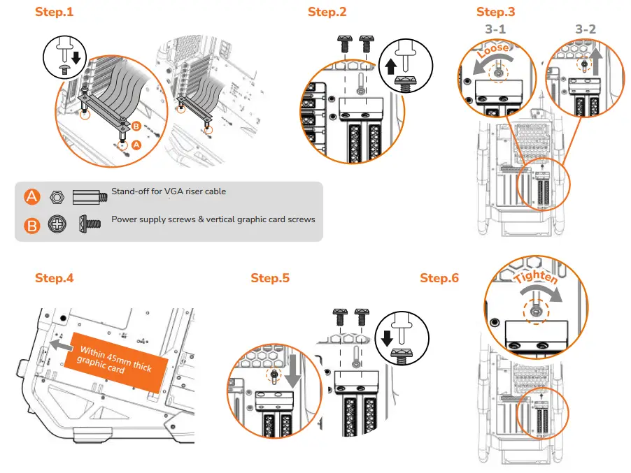 COUGAR CRATUS Mid Tower Case - POSITION 1