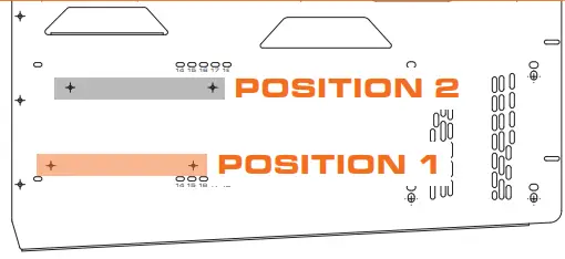 COUGAR CRATUS Mid Tower Case - corresponding position