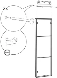 IKEA NISSEDAL Mirror - Image 3