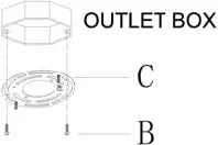 ZEVNI A04586 Chasel 23 Inch Wide Gold 07