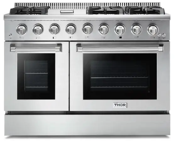 THOR-HRG4808U,HRG4808ULP-48 Inch-Professional-Gas Range