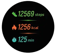 VF RWATCH3 V fitness Smart Fitness Watch -Health Data