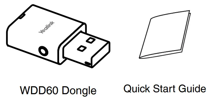 Yealink WDD60 DECT Headset USB Dongle -